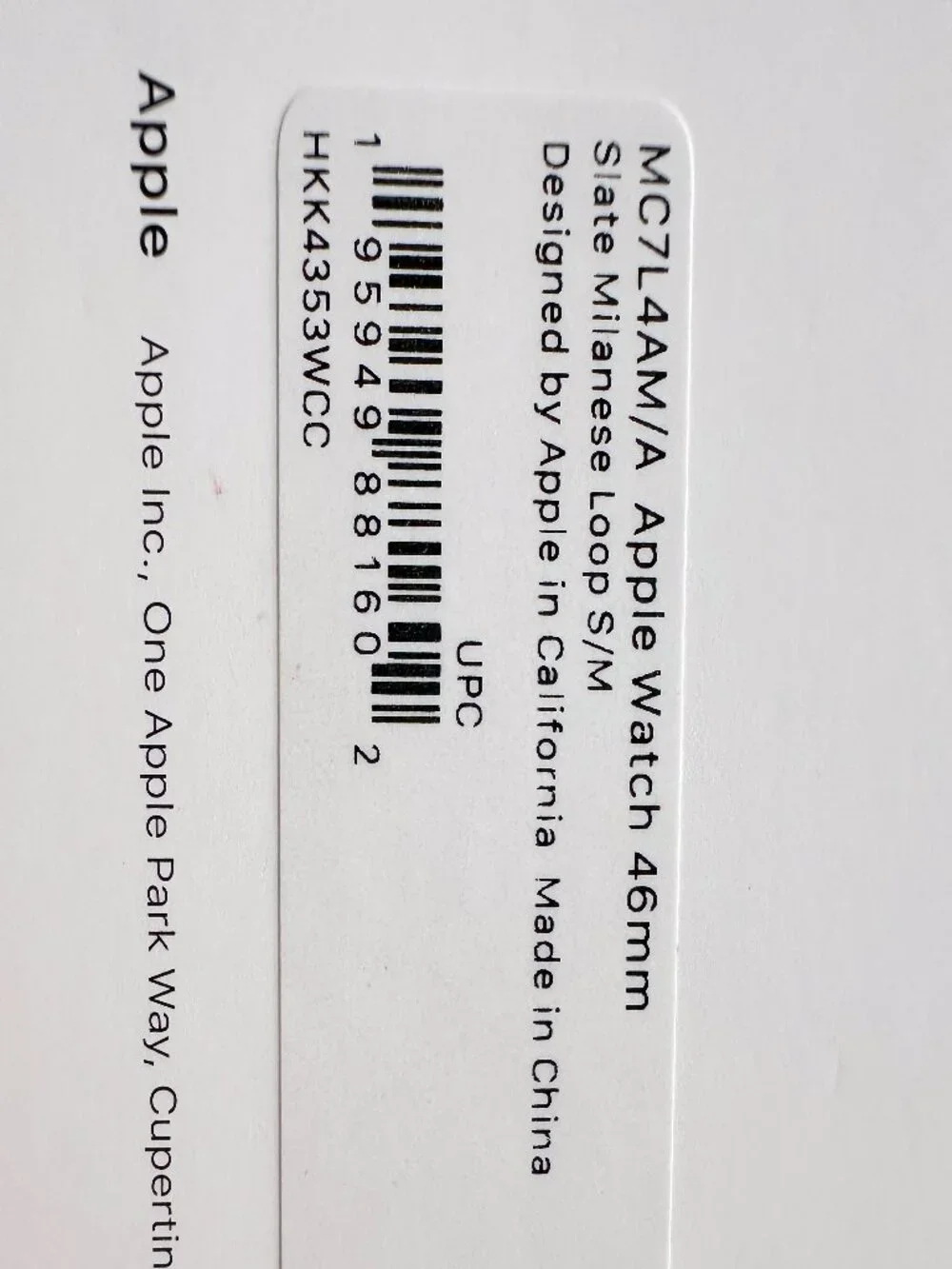 Apple Watch Band (Watch not included)